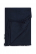 Cashmere accessoires kaschmir plaid decke toodoo plain l 220 x 220 navy blau 220x220cm