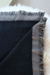 Cashmere accessoires neu fougere 130 x 190 schwarz graubraun meliert 130 x 190 cm