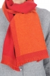 Cashmere accessoires neu tonnerre paprika samtrot 180 x 24 cm