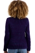 Cashmere kaschmir pullover damen rollkragen toxane deep purple nachtblau leuchtendes blau l