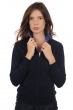 Cashmere kaschmir pullover damen strickjacken cardigan akemi nachtblau ultramarin 4xl