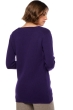 Cashmere kaschmir pullover damen v ausschnitt vanessa deep purple m