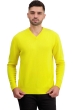 Cashmere kaschmir pullover herren hippolyte 4f jaune citric l