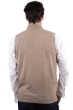 Cashmere kaschmir pullover herren polo texas natural brown 4xl