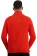 Cashmere kaschmir pullover herren polo tripoli bloody orange paprika 2xl