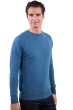 Cashmere kaschmir pullover herren rundhals keaton manor blue 2xl
