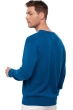 Cashmere kaschmir pullover herren v ausschnitt hippolyte 4f entenblau l