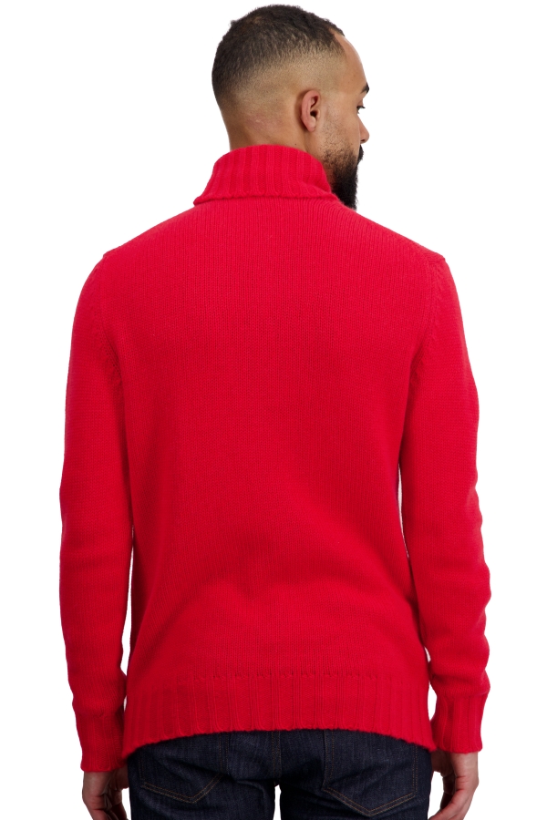 Cashmere kaschmir pullover herren dicke achille rouge xs