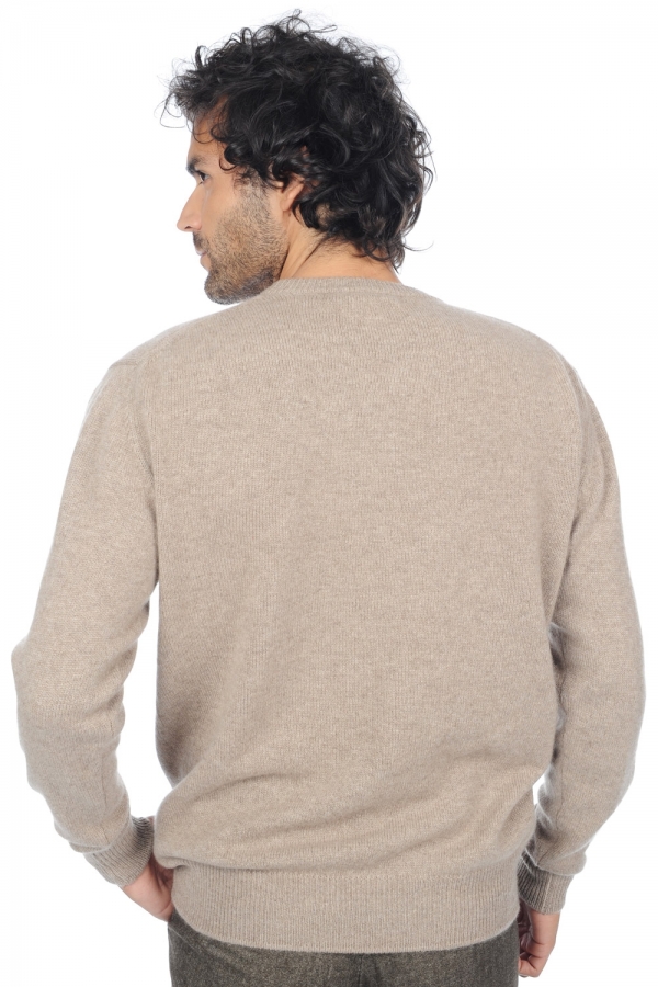 Cashmere kaschmir pullover herren dicke nestor 4f natural brown 2xl