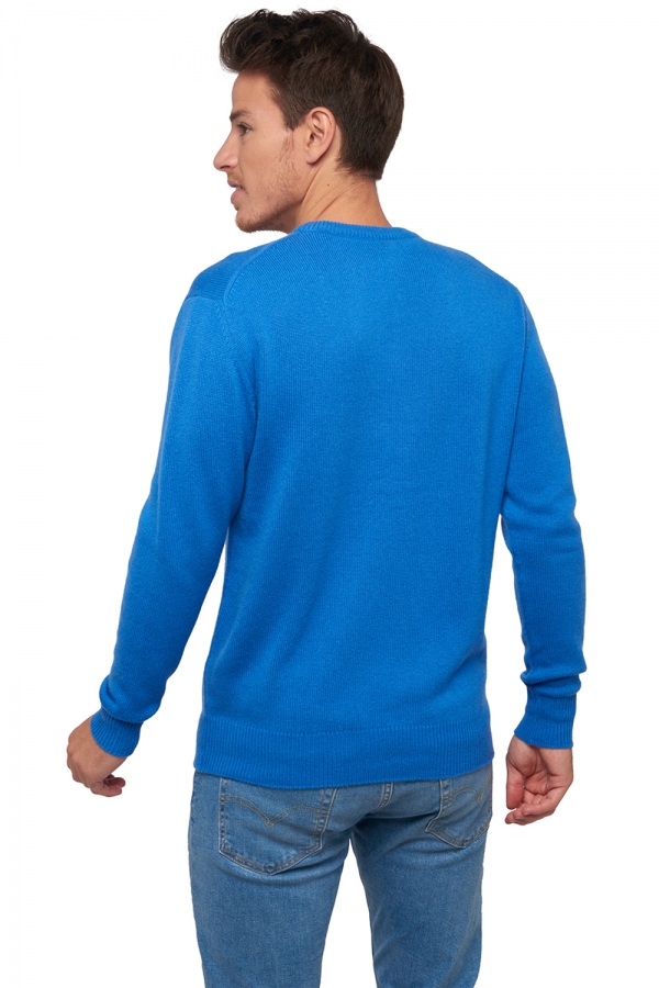 Cashmere kaschmir pullover herren rundhals nestor 4f tetbury blue xs