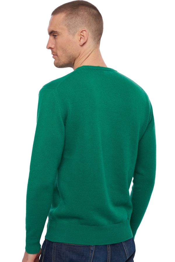 Cashmere kaschmir pullover herren v ausschnitt hippolyte 4f englisch grun 3xl