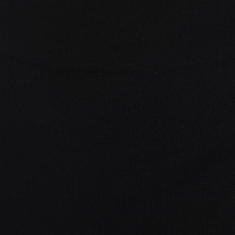 Baby Alpakawolle kaschmir pullover herren v ausschnitt ethan schwarz 4xl