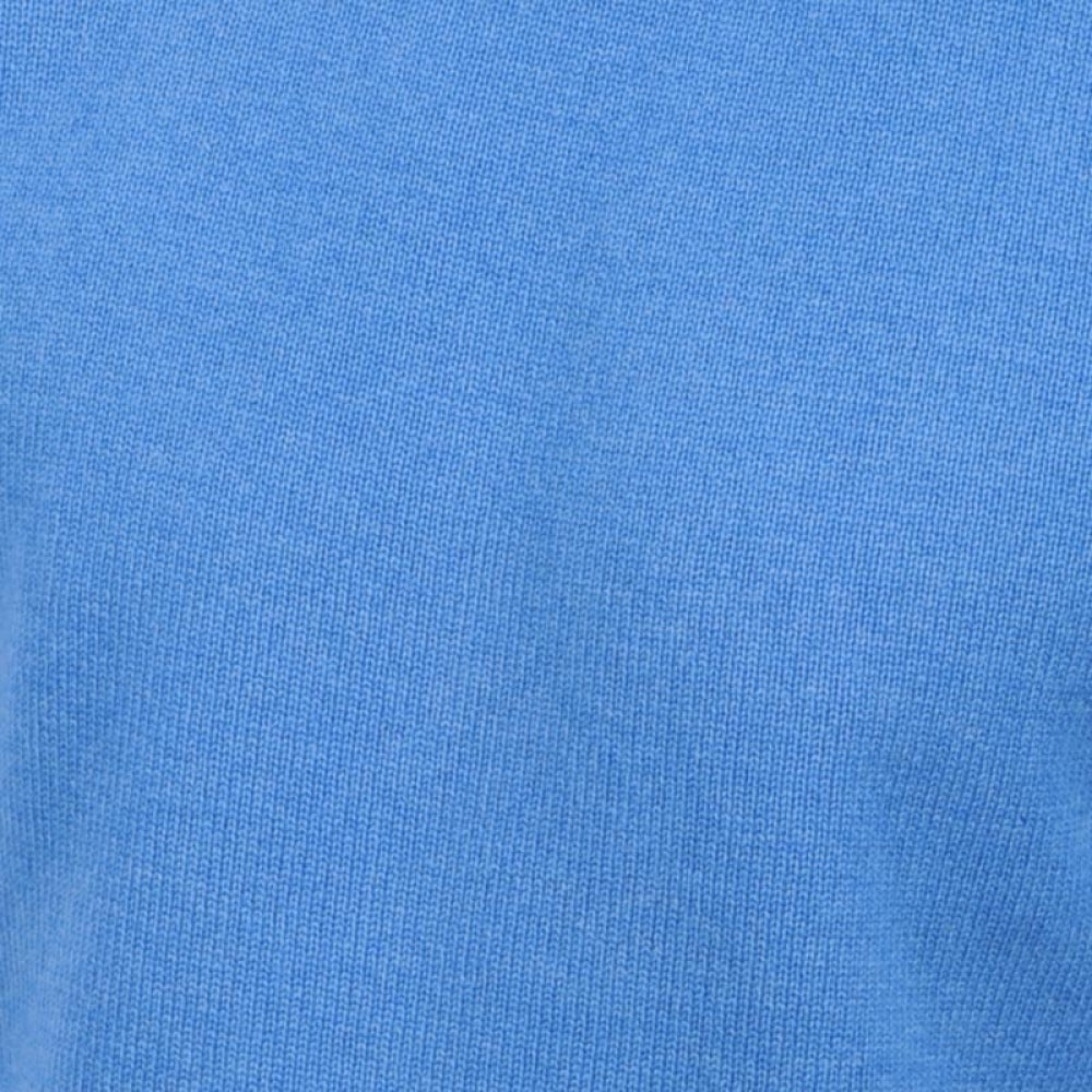 Achille aus Kaschmir für Herren - meliertes Blau - Mahogany