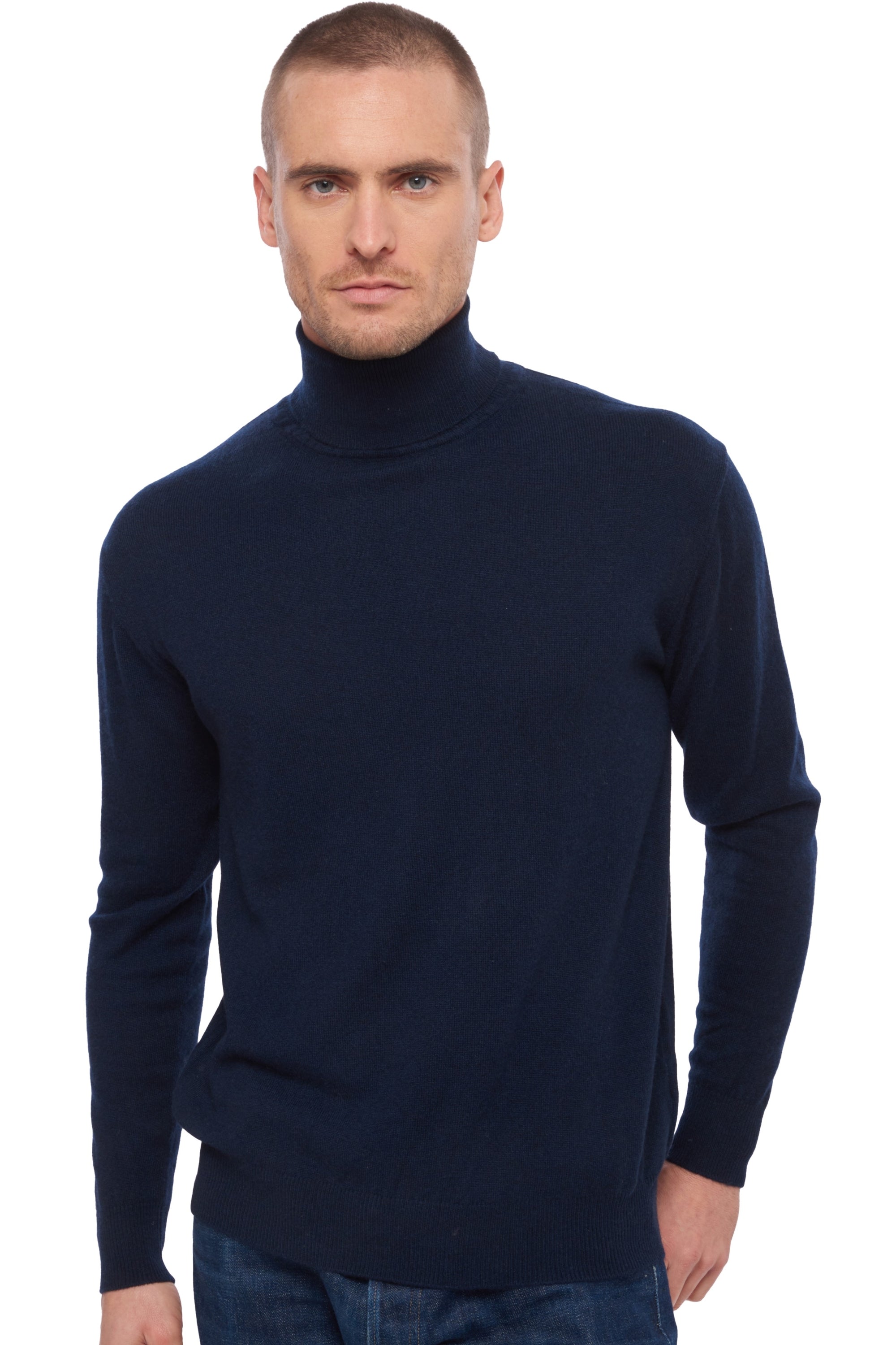 Edgar aus Kaschmir Herren - Dunkelmarineblau - Mahogany