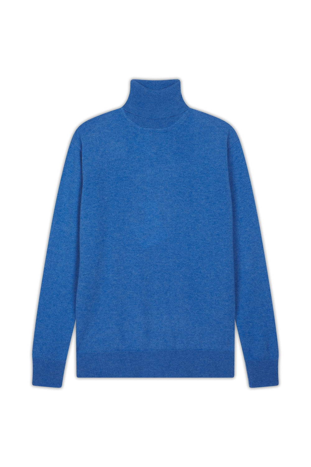 Edgar aus Kaschmir Herren - Blau meliert - Mahogany