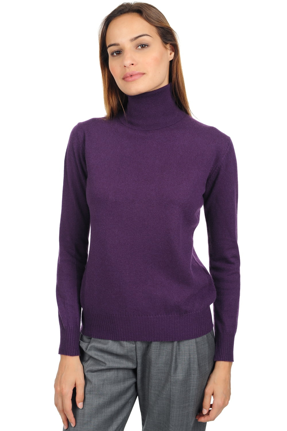 Lili aus Kaschmir für Damen - pflaume - Mahogany
