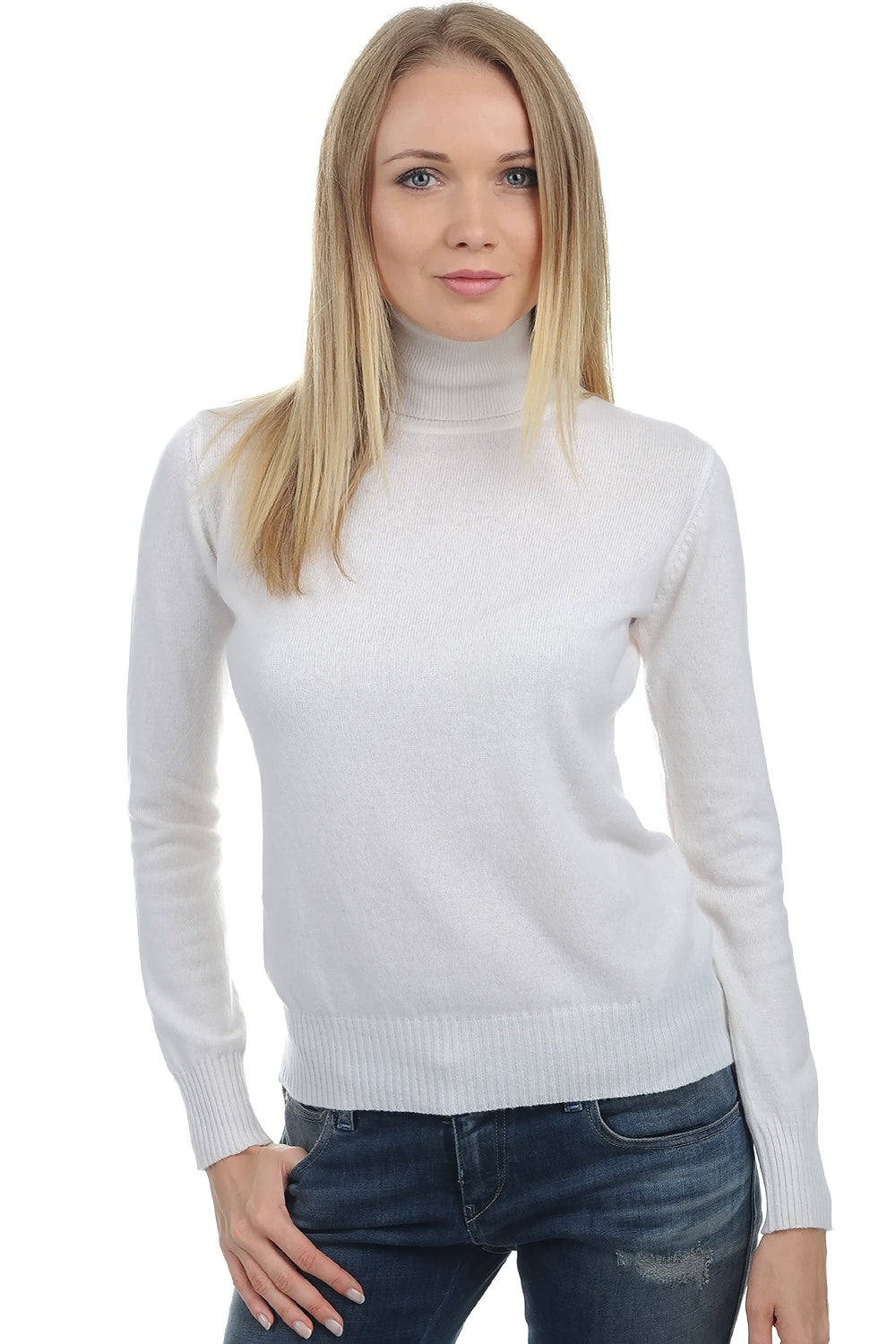 Lili aus Kaschmir Damen - gebrochenes Weiß - Mahogany