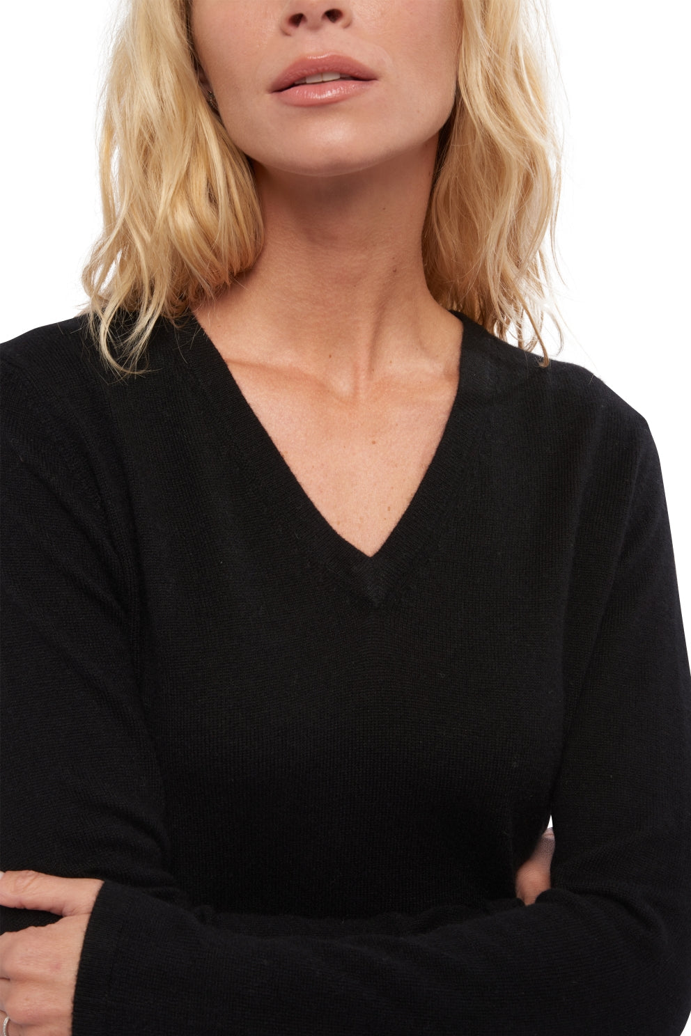 Emma aus Kaschmir Damen - Ansicht 2 - schwarz - Mahogany