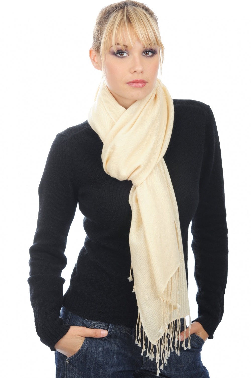 Diamant Kaschmir Unisex - champagne doré - Mahogany