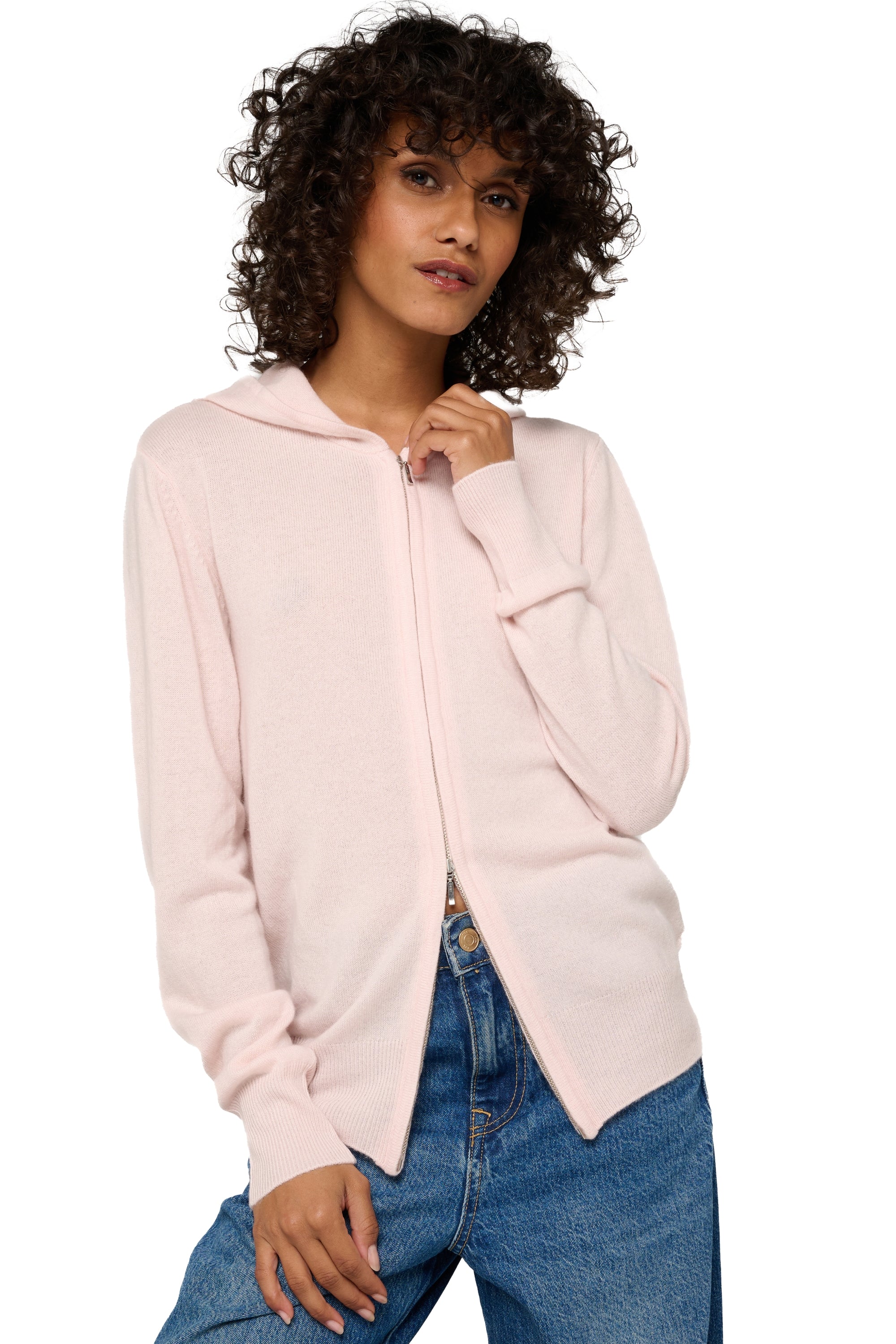 Louanne aus Kaschmir für Damen - Zartrosa - Mahogany