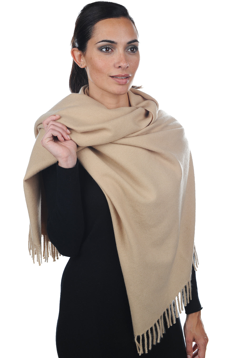 Niry Kaschmirpullover Damen - beige - Mahogany