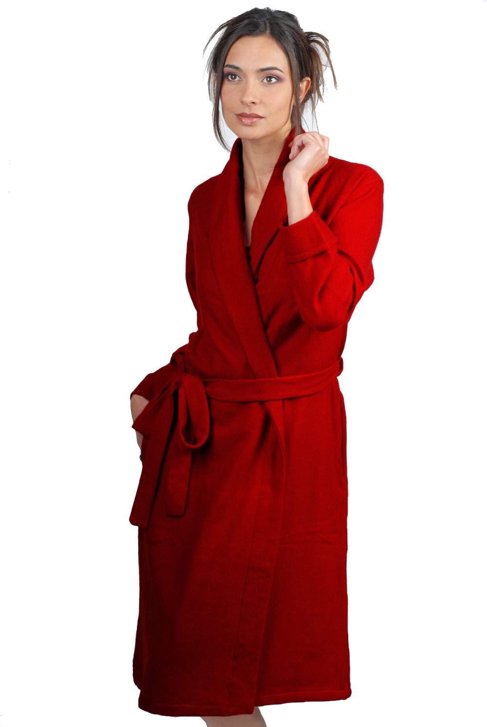 Mylady aus Kaschmir Damen - tiefes Rot - Mahogany