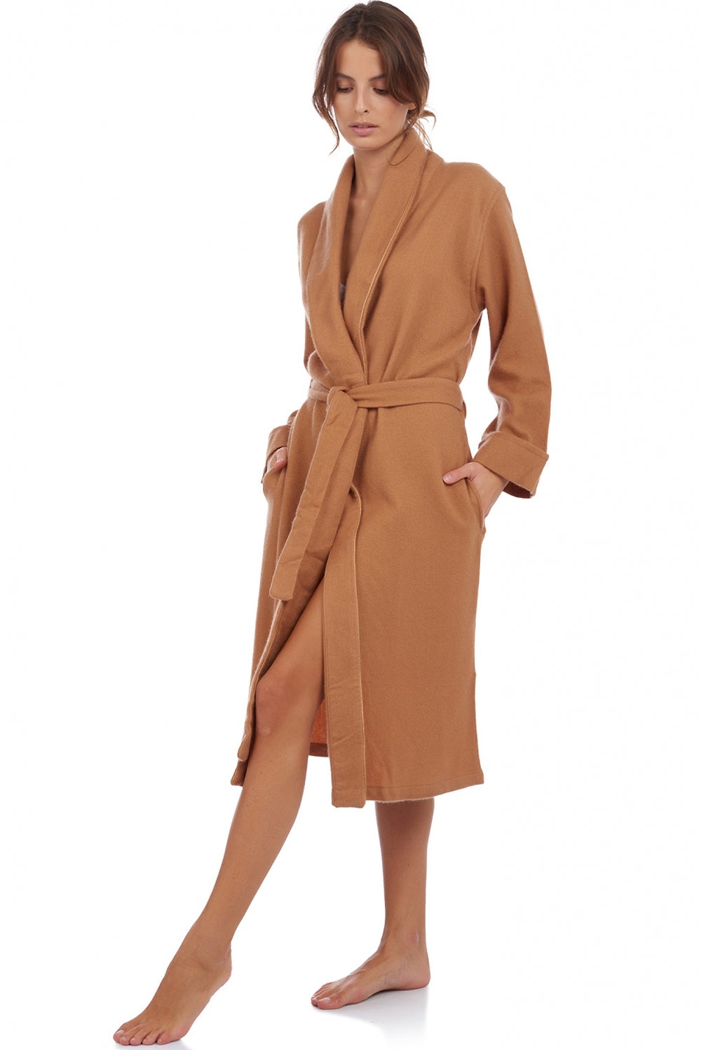 Mylady aus Kaschmir Damen - Wüstencamel - Mahogany