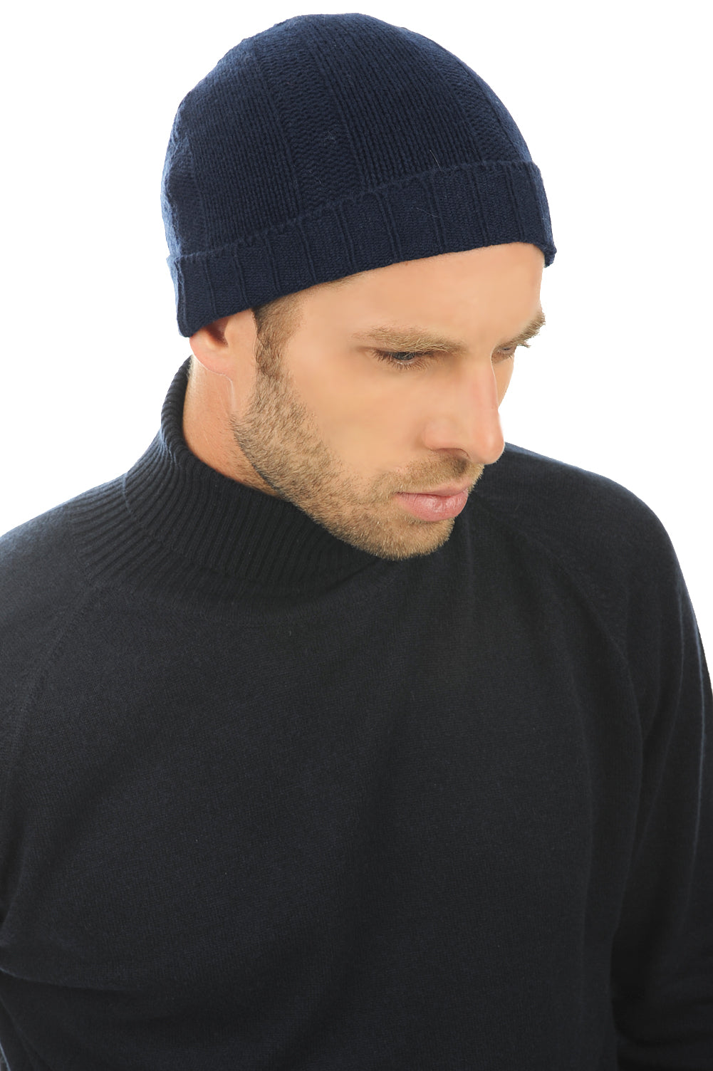 Ted Kaschmirpullover Herren - dunkelmarineblau - Mahogany