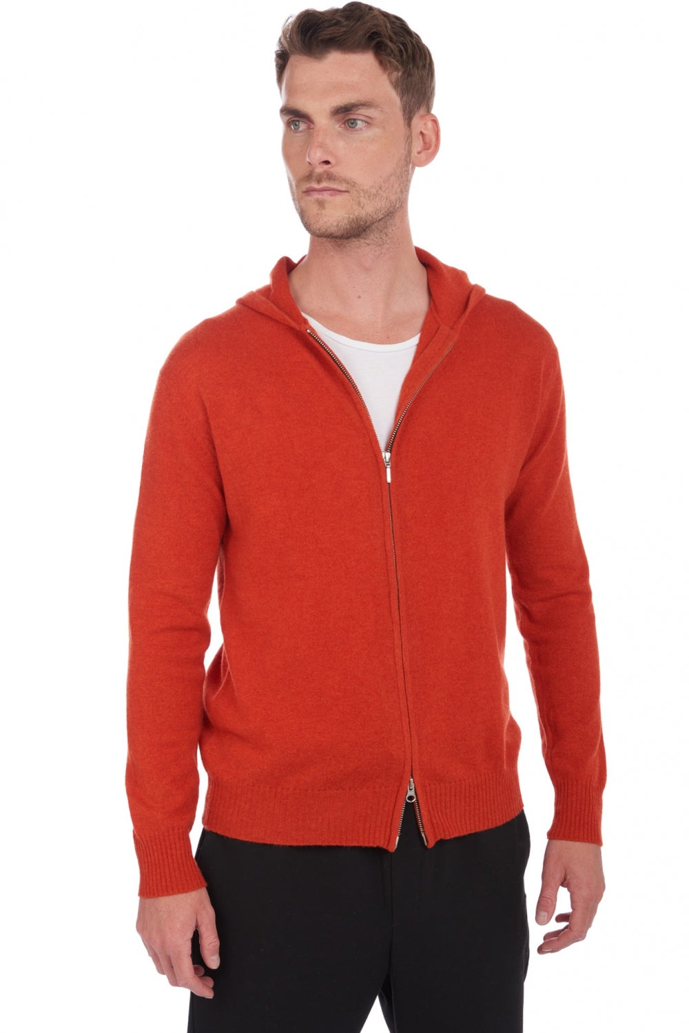 Hiro aus Kaschmir für Herren - Paprika - Mahogany