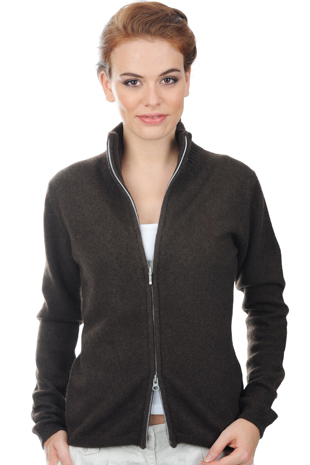 YakTally aus Yak für Damen - marron naturel - Mahogany