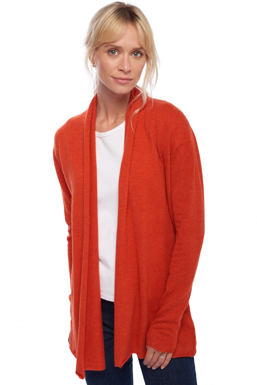 Pucci aus Kaschmir für Damen - Paprika - Mahogany