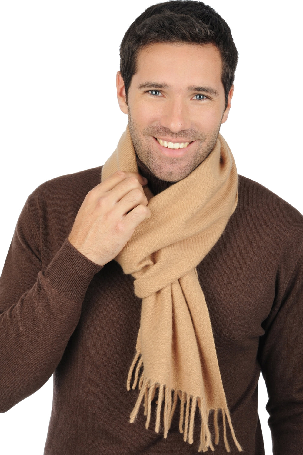 Zak200 aus Kaschmir für Herren - Wüstenkamel - Mahogany