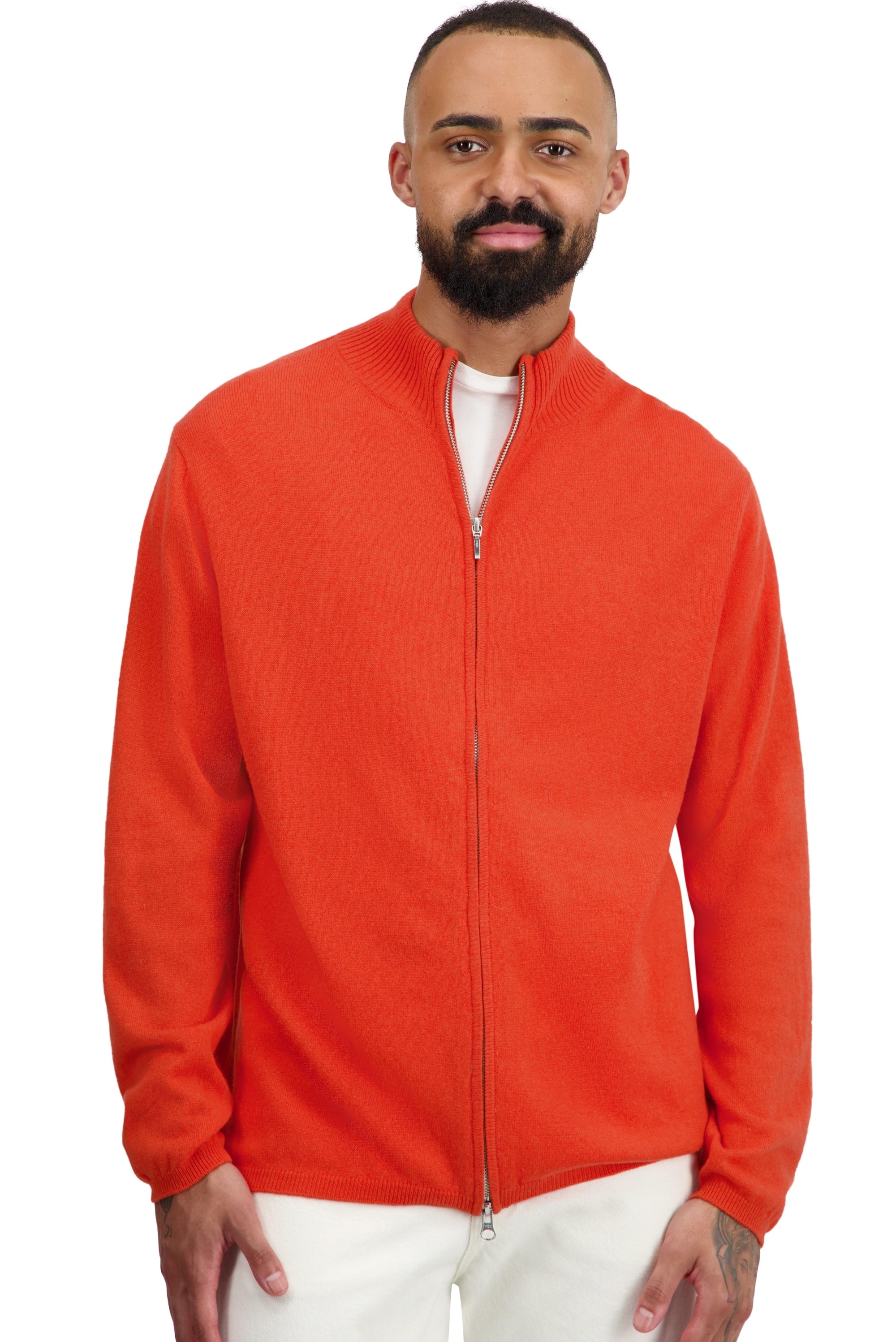 Elton aus Kaschmir Herren - paprika - Mahogany
