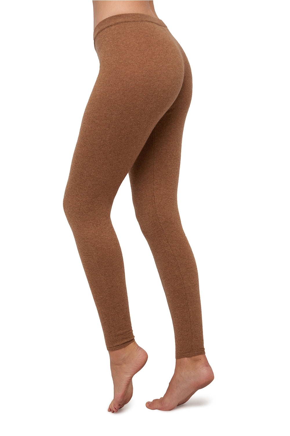 Xelina aus Kaschmir Damen - Ansicht 1 - Camel meliert - Mahogany