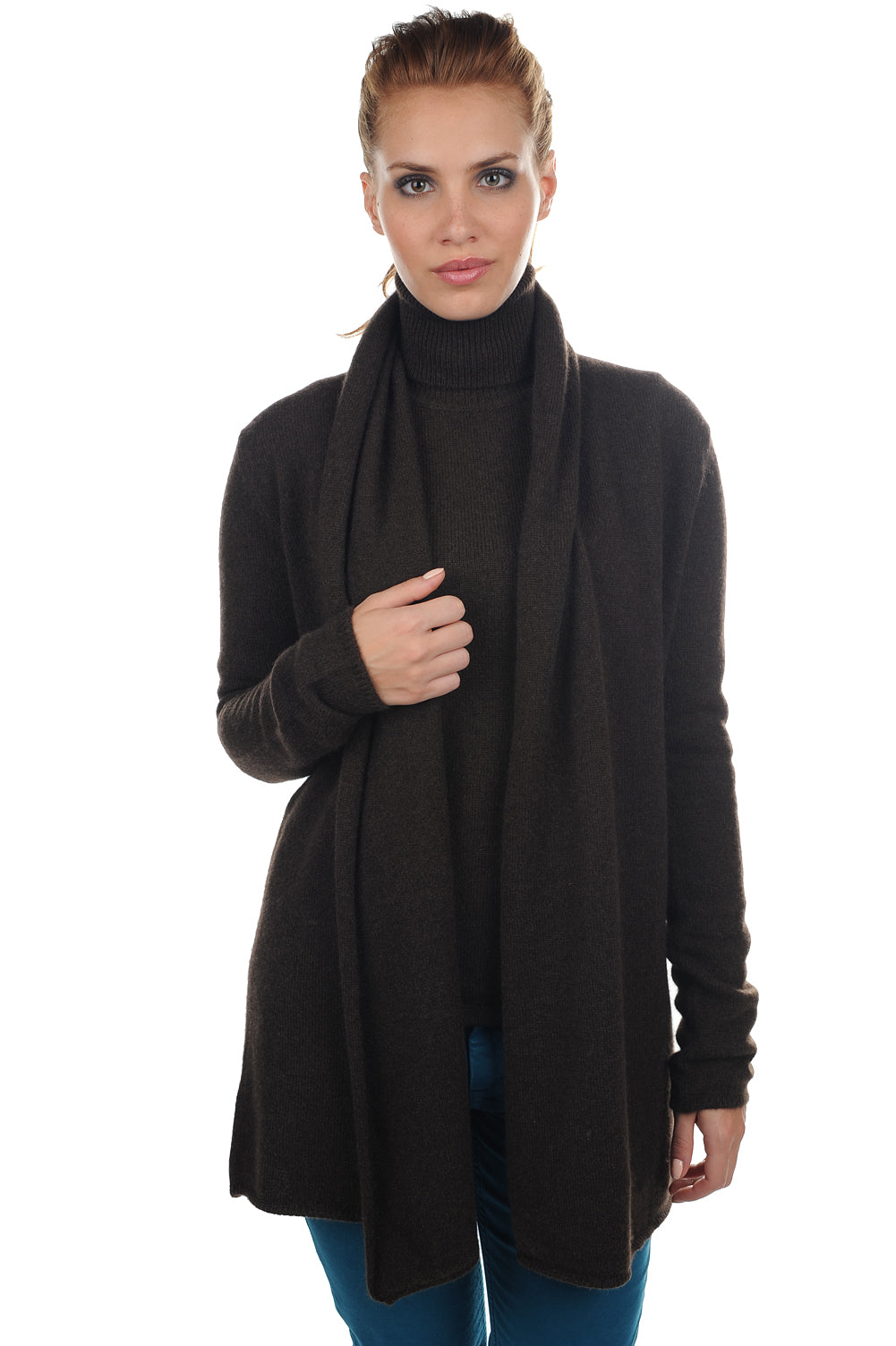 Florange aus Yak für Damen - naturbraun - Mahogany