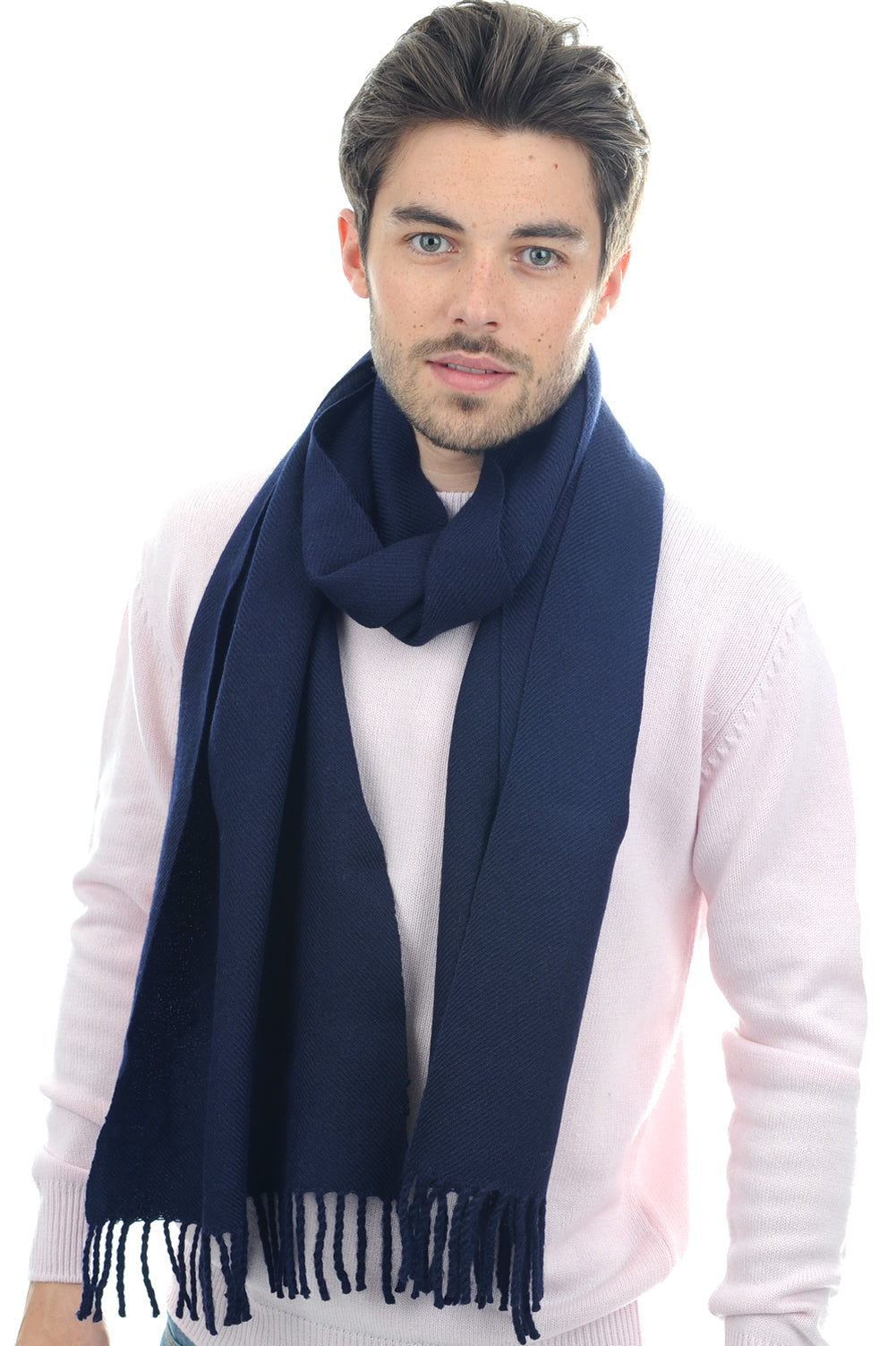 Zak200-Alpaga aus Baby-Alpaka gemischt - Marineblau - Mahogany