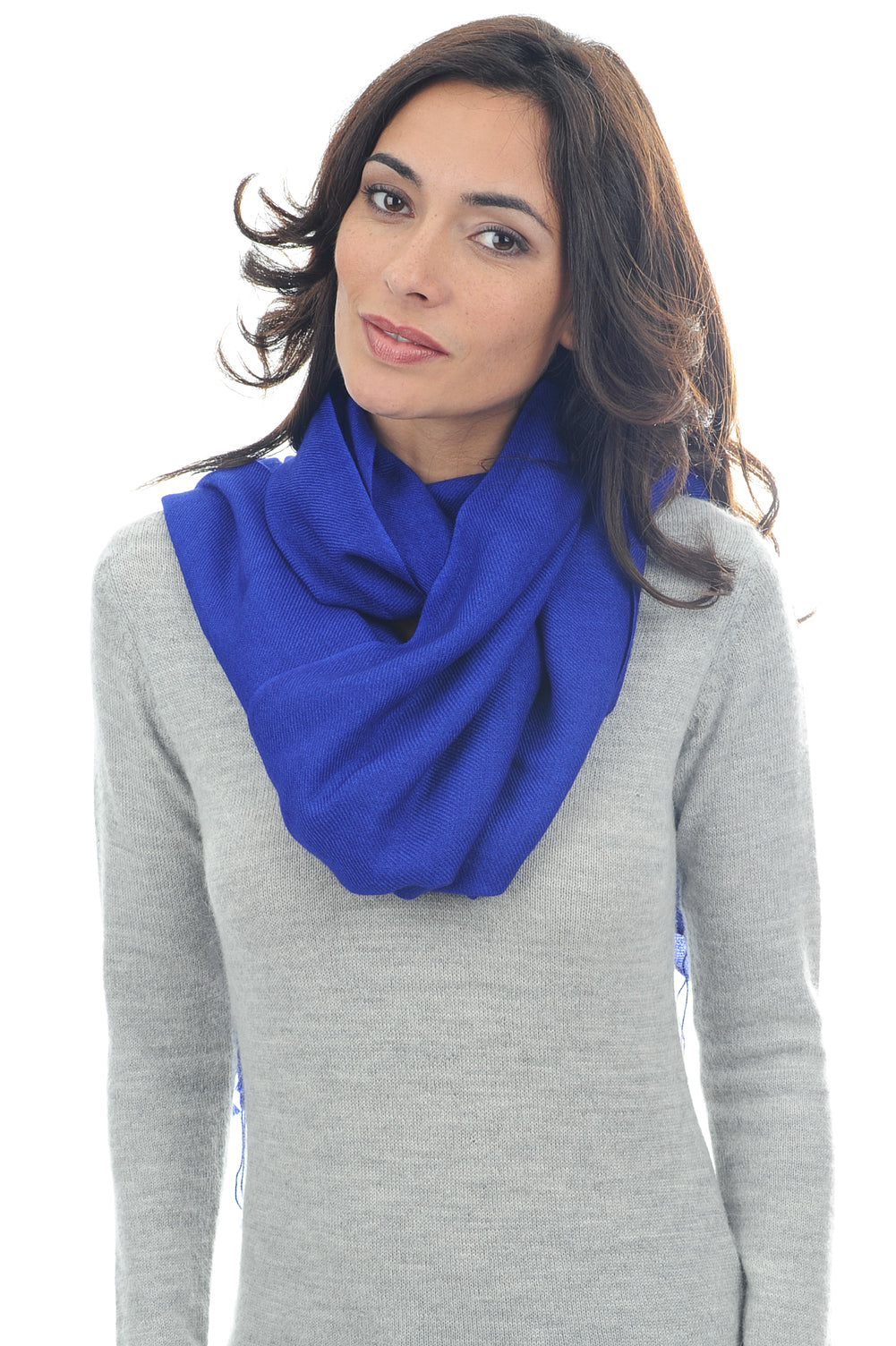 Diamant Kaschmir Unisex - bleu kliena - Mahogany