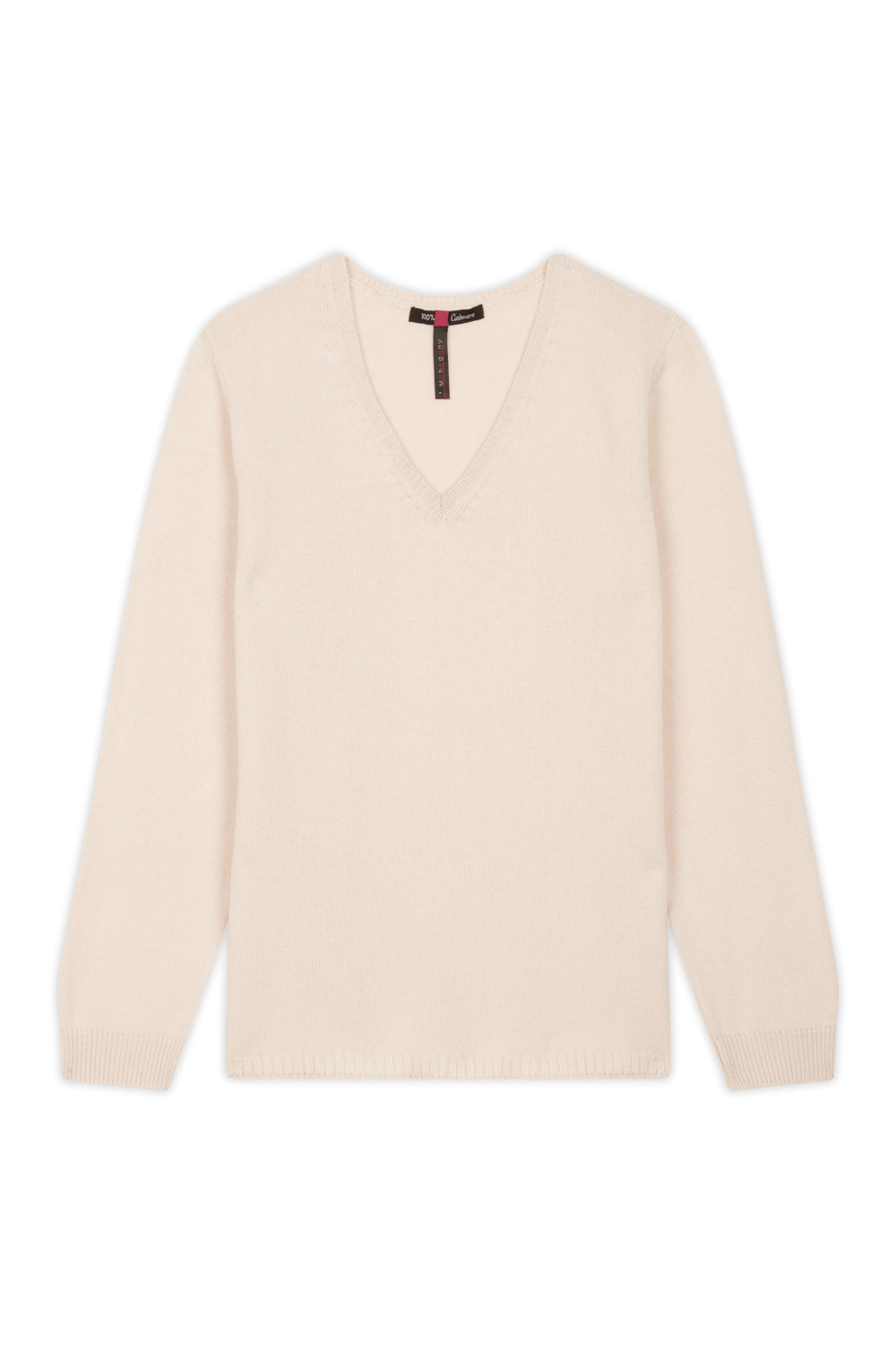 Erine 4F aus Kaschmir für Damen - Gebrochenes Weiß - Mahogany