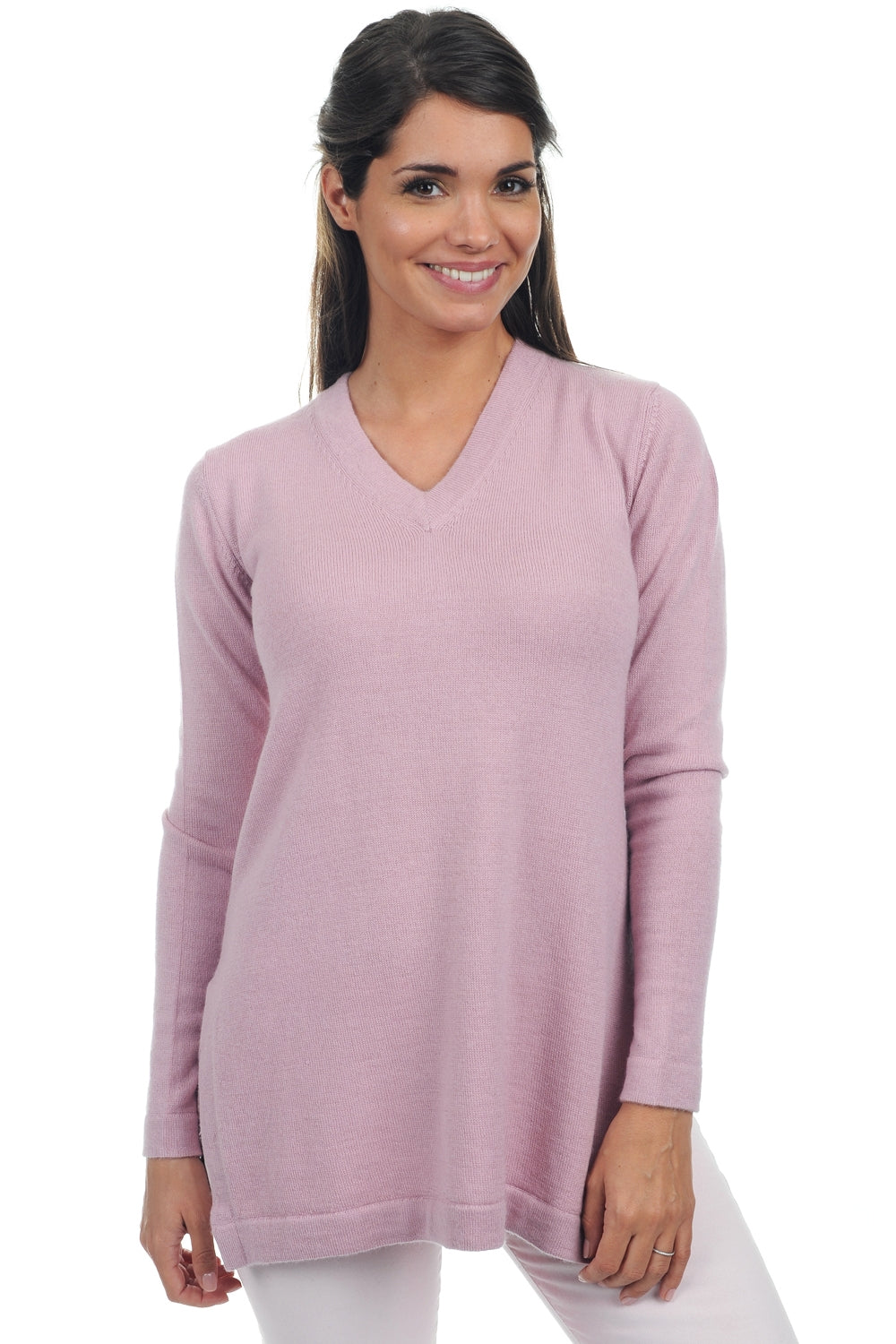 Sydney Baby-Alpaka Damen - altrosa - Mahogany