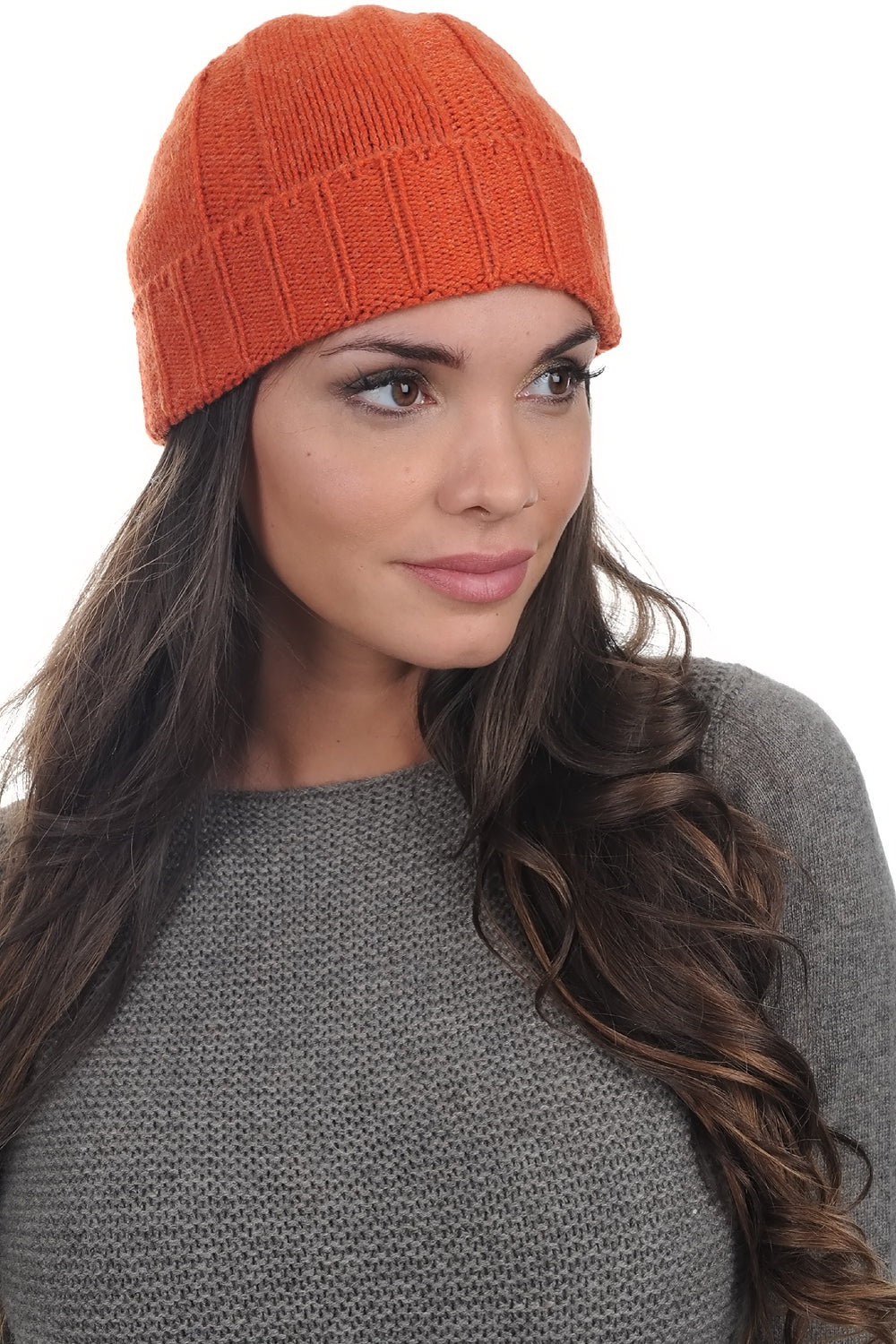 Ted Kaschmirpullover Herren - Paprika - Mahogany