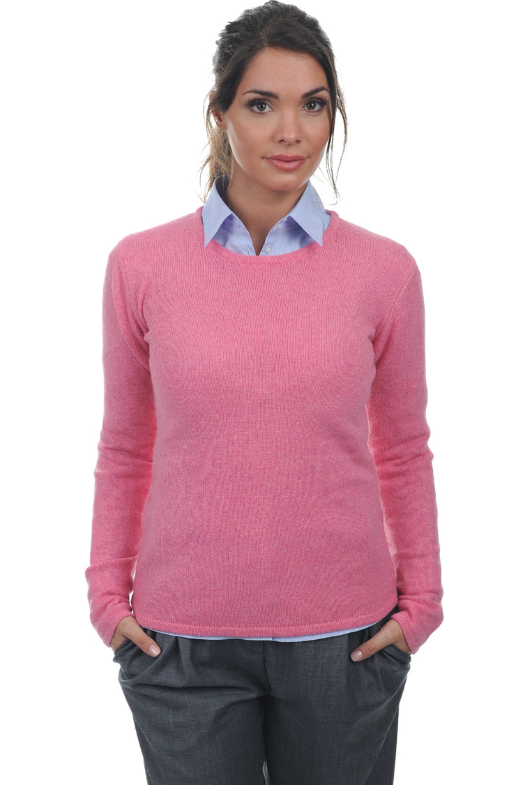 YakLine aus Yak für Damen - Pink - Mahogany