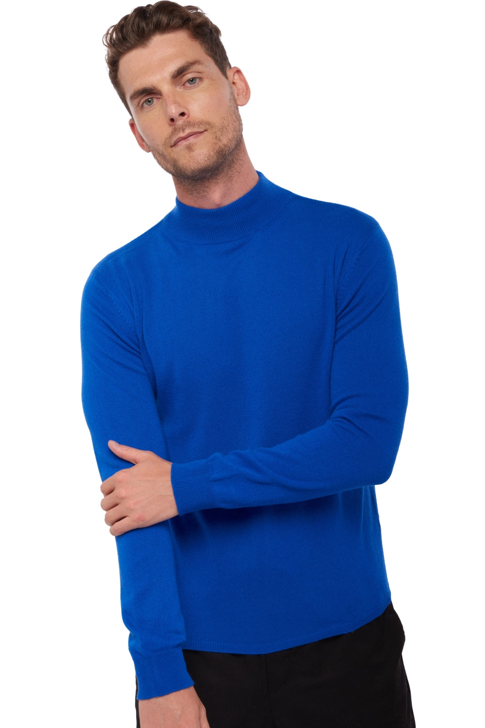 Frederic aus Kaschmir Herren - Lapislazuli-Blau - Mahogany