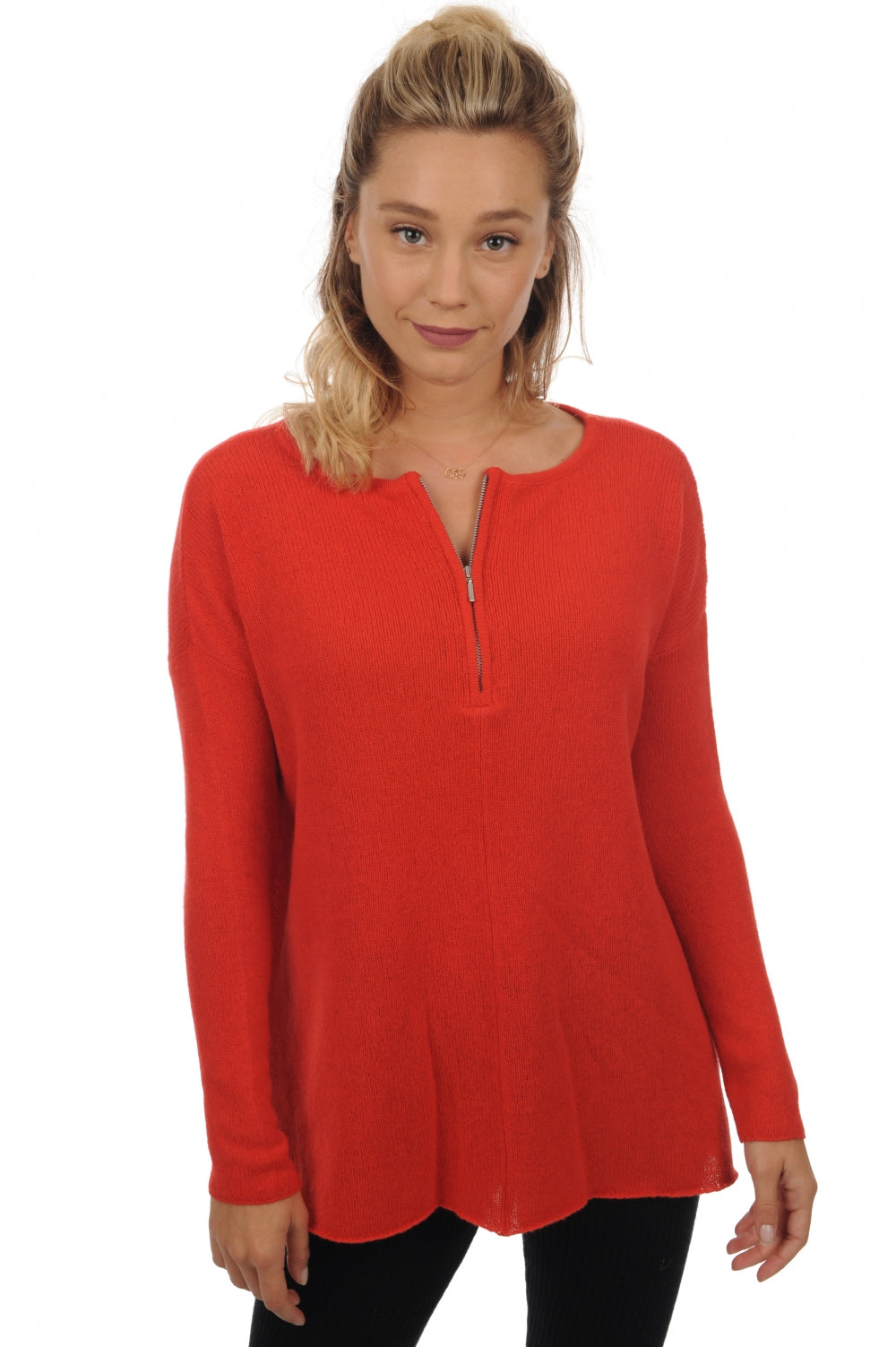 Nadeje aus Yak für Damen - grenadine - Mahogany