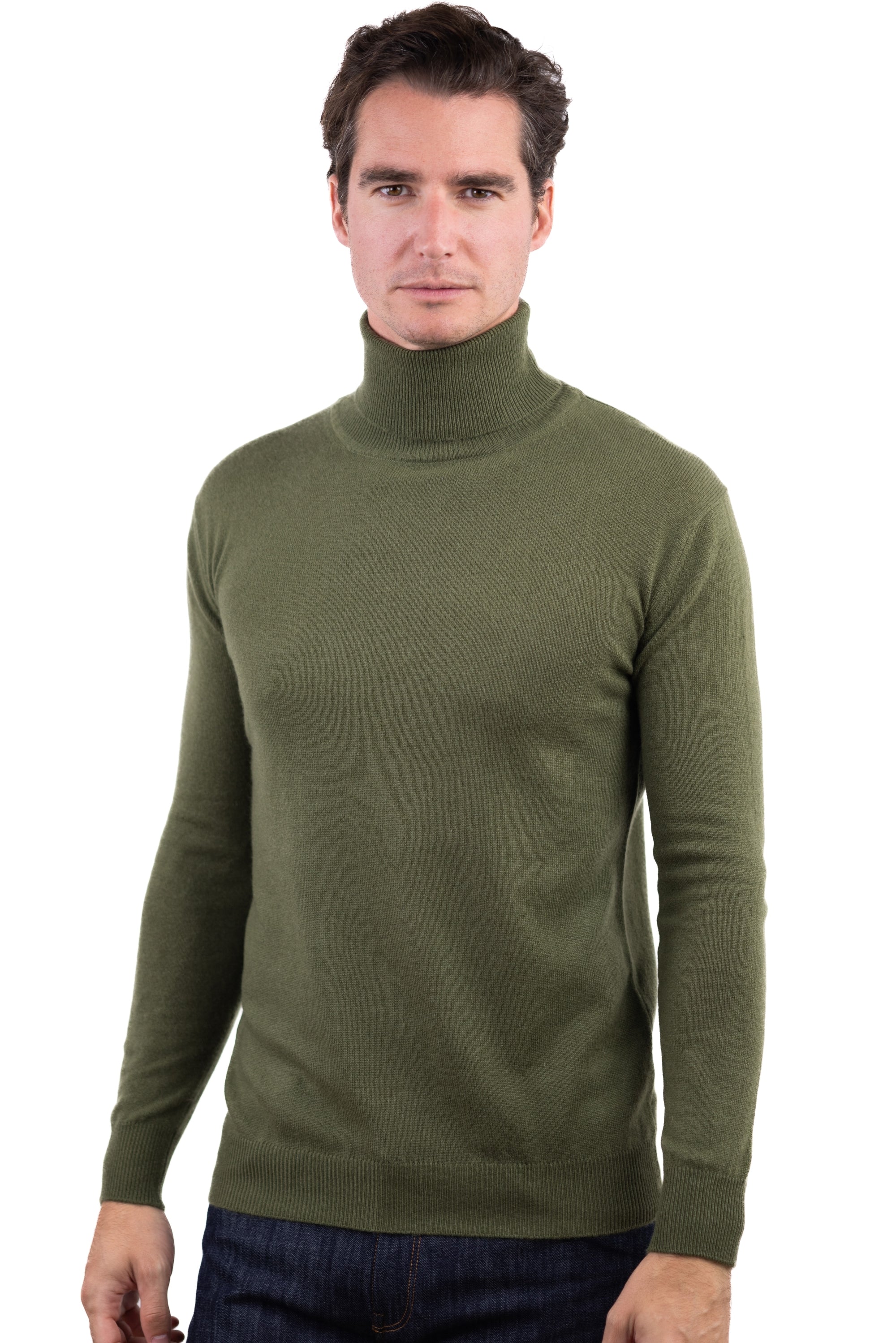 Preston aus Kaschmir für Herren - Khaki - Mahogany