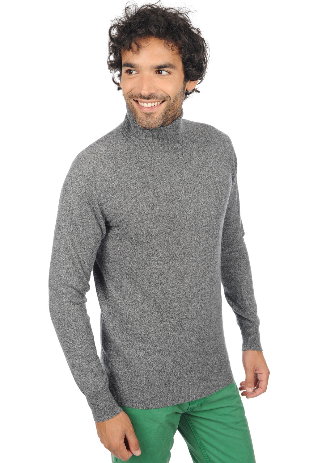 Tarry Kaschmirpullover Herren - silver grey - Mahogany