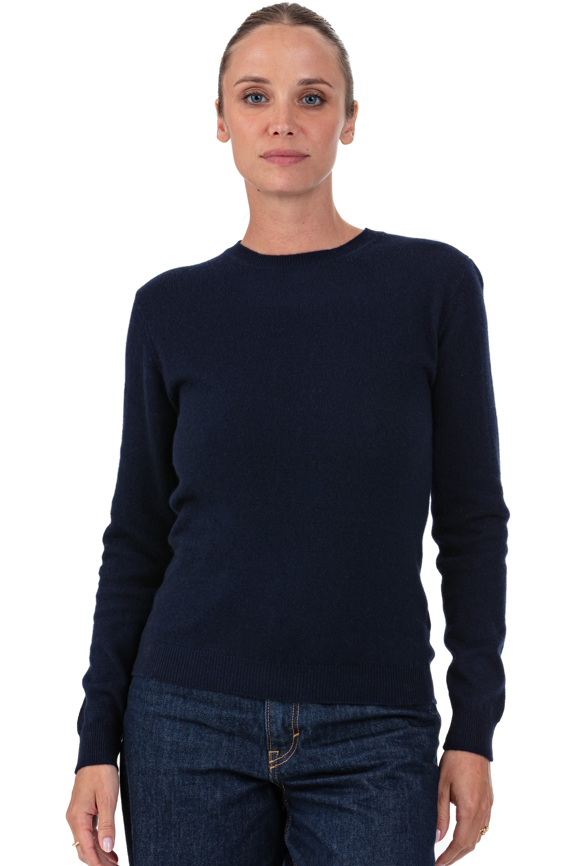 Thalia Kaschmirpullover Damen - marine foncé - Mahogany