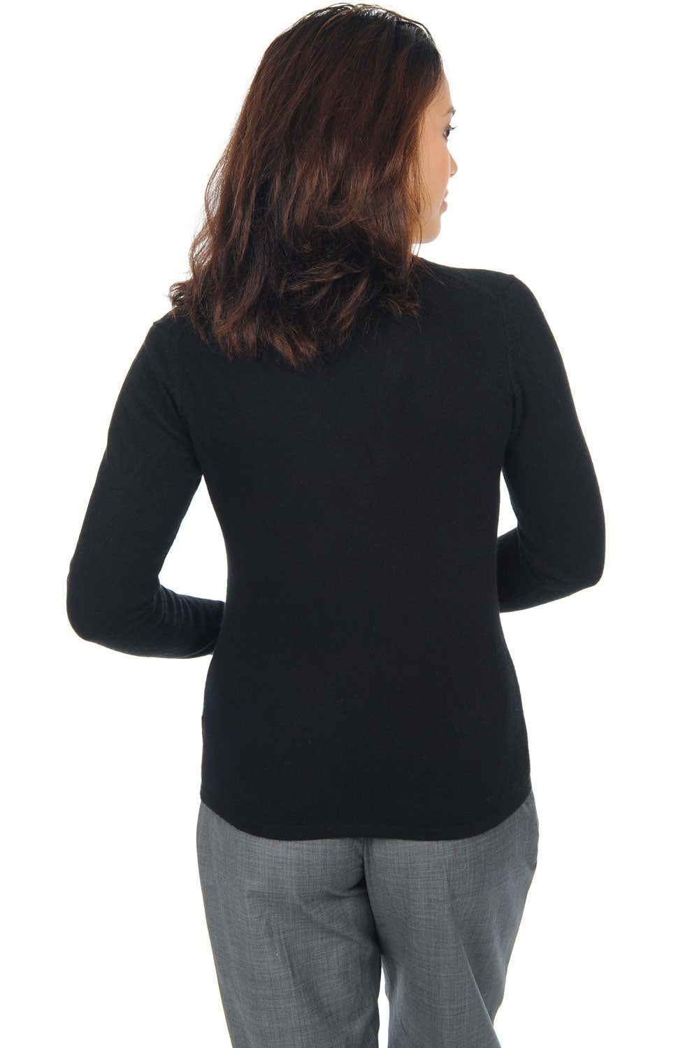 Emma Premium Kaschmirpullover Damen - Ansicht 1 - black - Mahogany