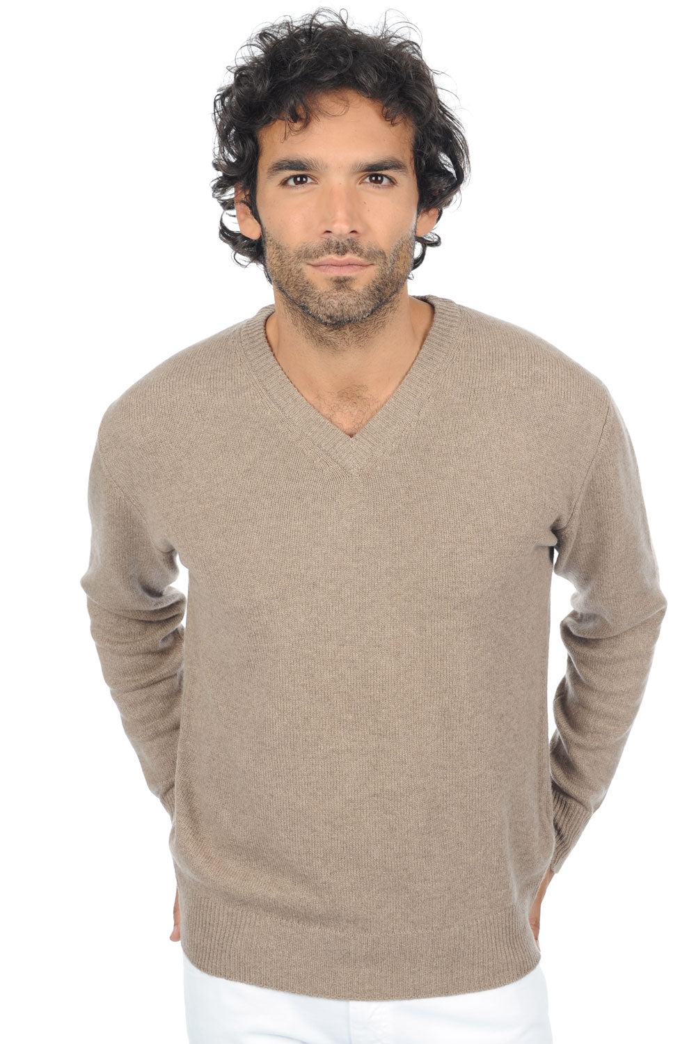 Hippolyte 4F Premium aus Kaschmir für Herren - dolma natural - Mahogany
