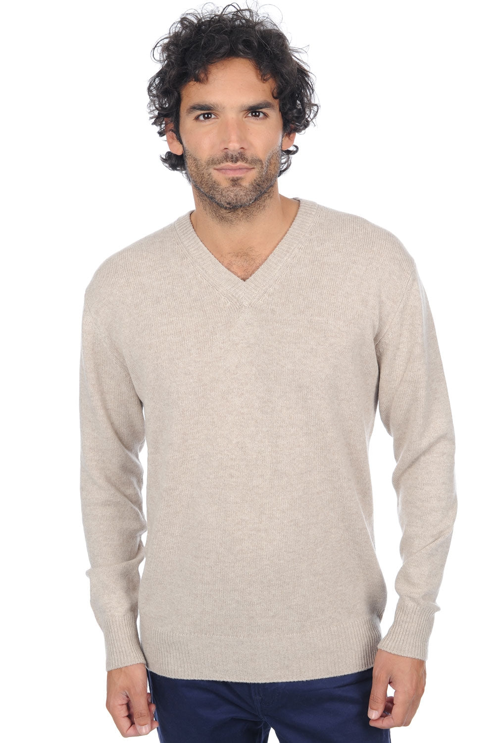 Hippolyte 4F Premium aus Kaschmir für Herren - pema natural - Mahogany