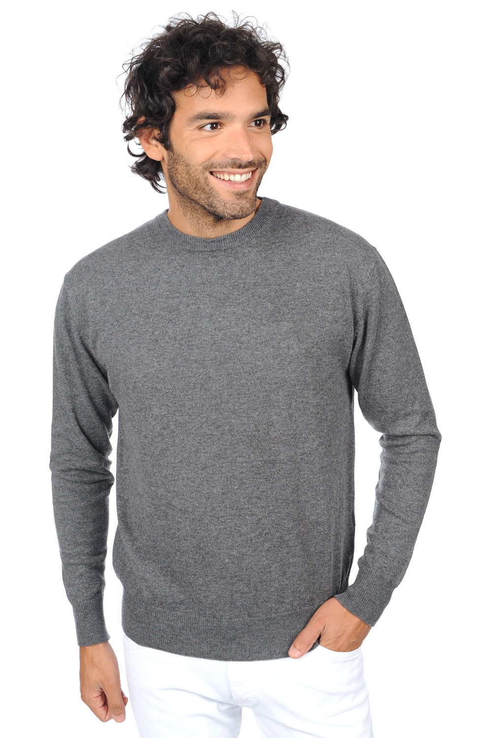 Nestor Premium aus Kaschmir für Herren - premium graphite - Mahogany